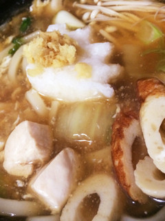 風邪撃退!大根と生姜のおろし餡掛けうどん-レシピのメイン写真