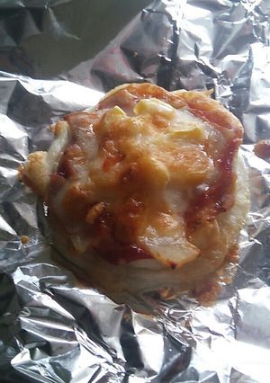餅ピザ-レシピのメイン写真