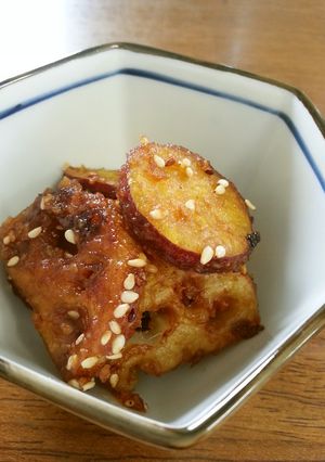 糀の実ＤＸで作る根菜の甘酢醤油炒め-レシピのメイン写真