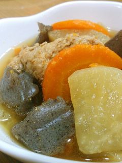美味しぃ♪大根と豚肉の煮物♥-レシピのメイン写真