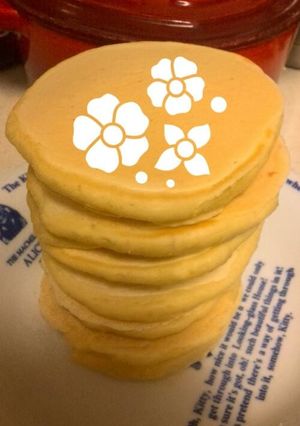 強力粉と豆乳でタワーパンケーキ-レシピのメイン写真