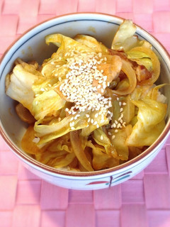 簡単☆豚とキャベツのコクうま丼-レシピのメイン写真