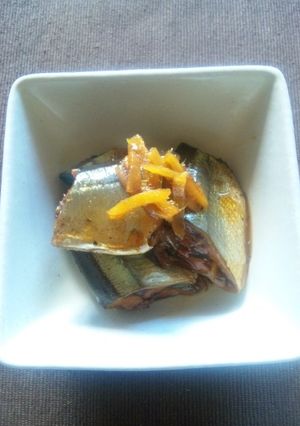 圧力鍋で【甘めの秋刀魚の生姜煮♪】-レシピのメイン写真