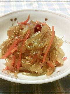 切り大根の炒め煮-レシピのメイン写真