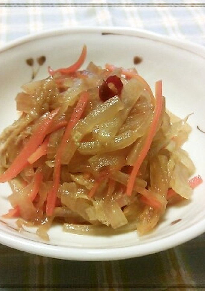 切り大根の炒め煮-レシピのメイン写真