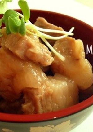 すぐ出来る！レンジで✨豚の角煮-レシピのメイン写真