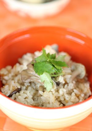 きのこで秋の味覚♫炊き込みご飯-レシピのメイン写真