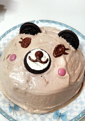 立体！くまさんケーキ♥-レシピのメイン写真
