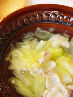 白菜と豚肉の塩こうじスープ-レシピのメイン写真