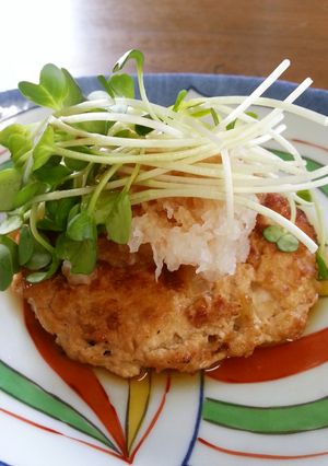 塩糀で鶏ミンチと豆腐のヘルシーハンバーグ-レシピのメイン写真