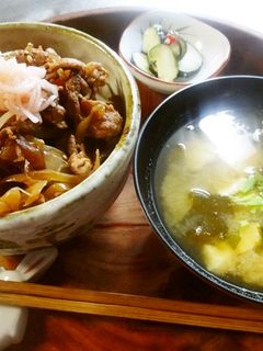 10分で完成♪あまから豚コマ炒め丼-レシピのメイン写真