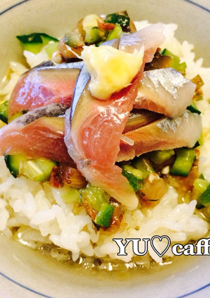 食欲そそる秋刀魚丼♡山形だし茶漬け-レシピのメイン写真