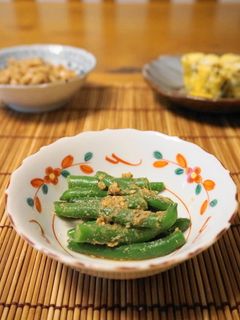 レンジで簡単☆いんげんの胡麻和え-レシピのメイン写真