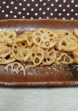 簡単！蓮根のゴマ和え-レシピのメイン写真