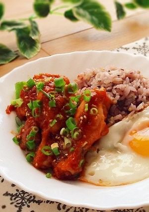 ✿手羽元で♡甘辛味噌の香味焼き✿-レシピのメイン写真