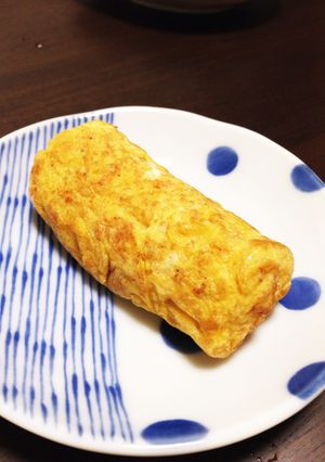 卵1個の量増し卵焼き-レシピのメイン写真