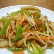簡単☆さつま揚げともやしの酢醤油炒め