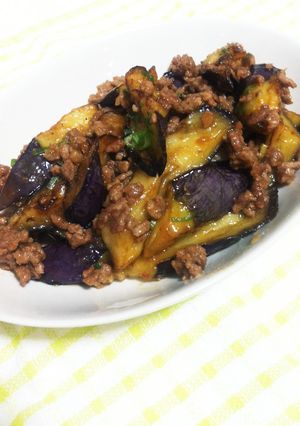 家庭的な麻婆茄子-レシピのメイン写真