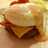 家で再現☆月見チーズバーガー(バーグ)