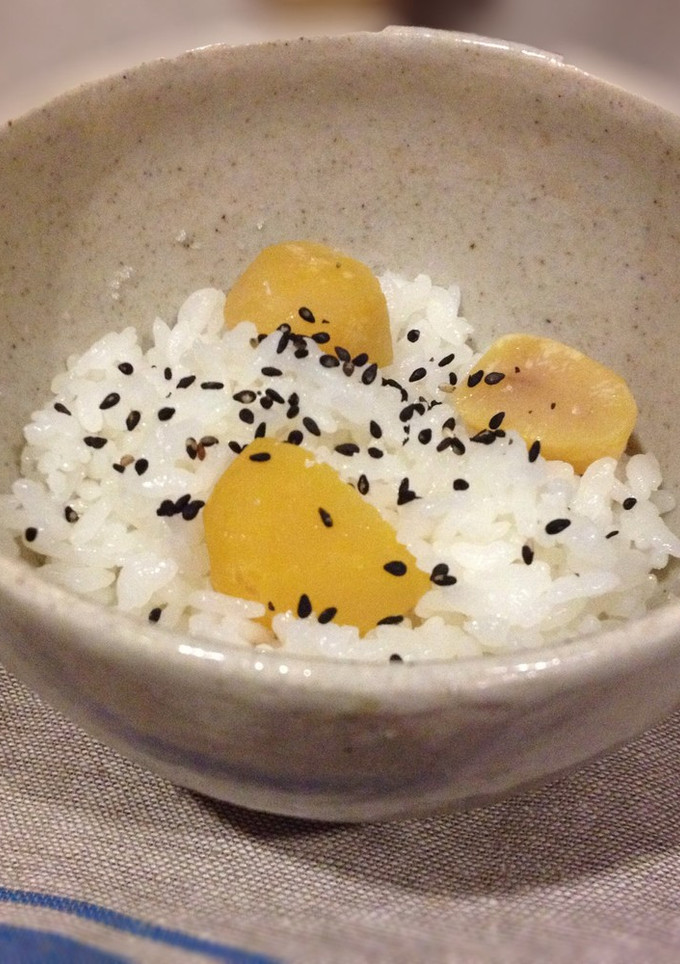 栗の甘露煮瓶で！簡単すぎる栗ご飯♡-レシピのメイン写真