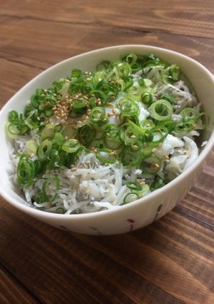 じゃこ丼-レシピのメイン写真