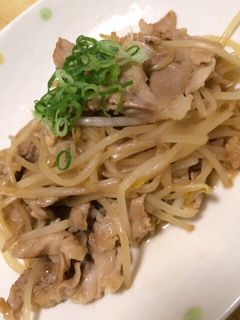 豚コマともやしの醤油マヨ炒め-レシピのメイン写真