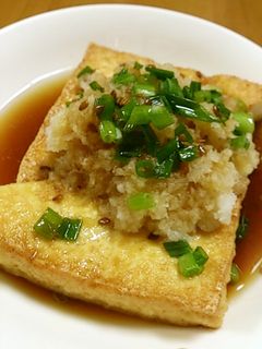 ゴマ香る☆焼き厚揚げのおろしポン酢-レシピのメイン写真
