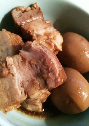 簡単♡あっさりこってり角煮と煮玉子-レシピのメイン写真