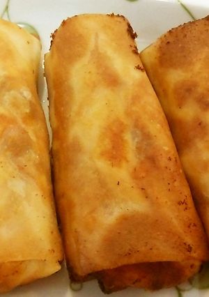 簡単※ミートソースをリメイク激ウマ春巻♪-レシピのメイン写真