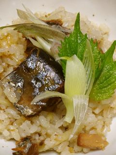 さんま缶で!秋刀魚の炊き込みご飯-レシピのメイン写真