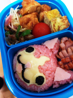 妖怪ウォッチ!ジバニャンの簡単キャラ弁-レシピのメイン写真