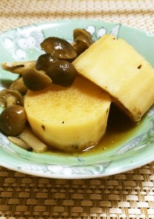 ほっこり美味！長いものゆずれもん煮-レシピのメイン写真