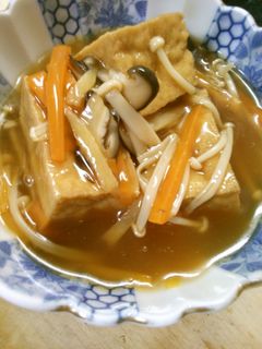 簡単! 厚揚げの 和風 あんかけ.**-レシピのメイン写真