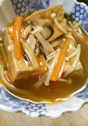 簡単! 厚揚げの 和風 あんかけ.**-レシピのメイン写真