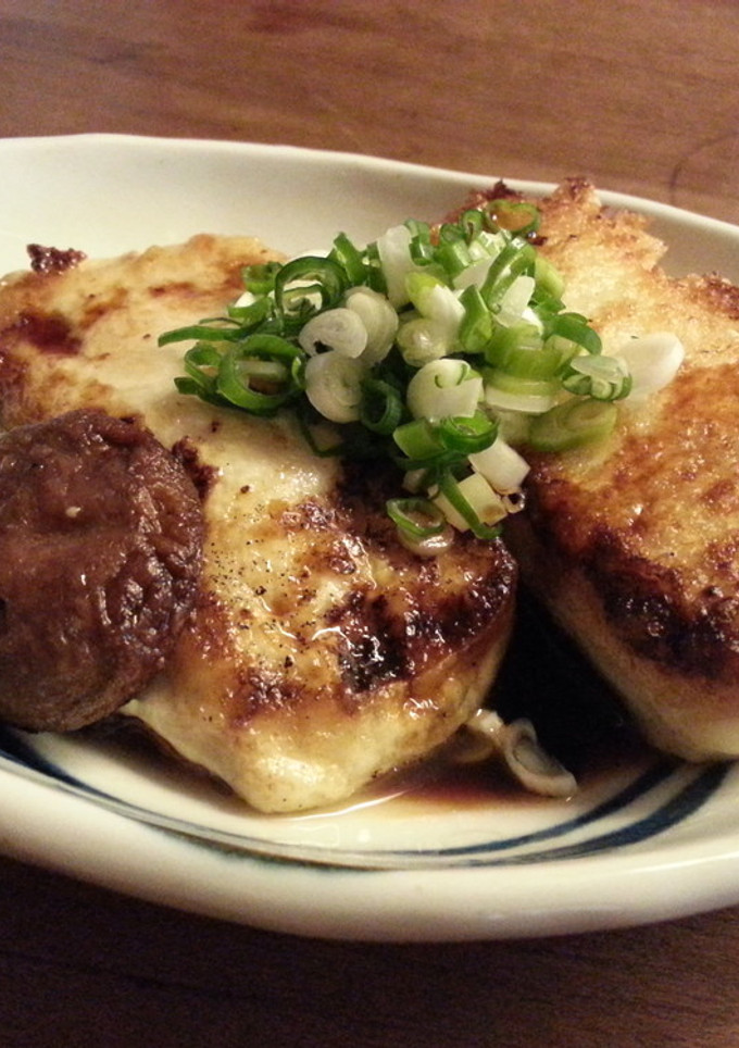 外はカリッ中はふわ～ 揚げ出し風焼き豆腐-レシピのメイン写真