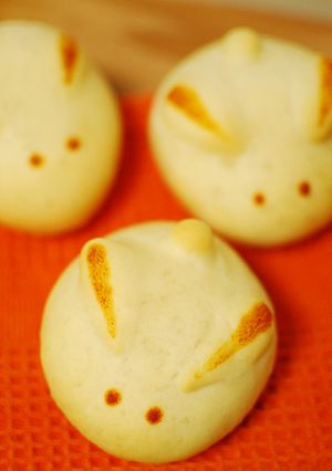 ☆中秋の名月☆うさぎちゃんパン-レシピのメイン写真