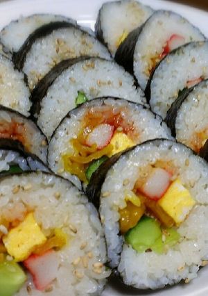 韓国風海苔巻き キムパ-レシピのメイン写真