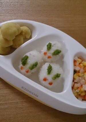 離乳食後期~☆お月見ごはんを食べよう☆-レシピのメイン写真