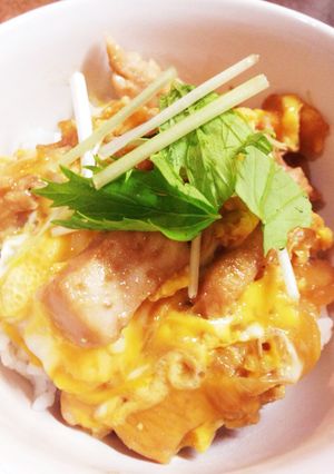 ふんわり親子丼-レシピのメイン写真