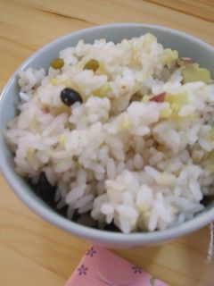 雑穀入りさつまいもご飯-レシピのメイン写真