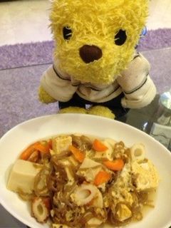 高野豆腐の卵とじ-レシピのメイン写真
