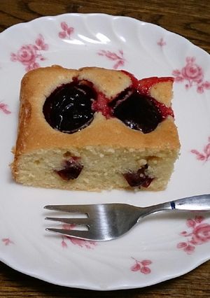 フレッシュプルーンのバターケーキ-レシピのメイン写真