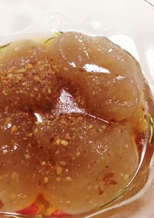 簡単！ぷるぷる＊アーモンド葛餅メープル-レシピのメイン写真