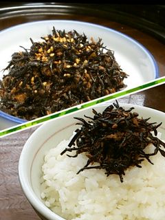 (。・ω・)σ 「ツナひじき佃煮」です-レシピのメイン写真