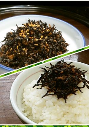 (｡･ω･)σ 「ツナひじき佃煮」です-レシピのメイン写真