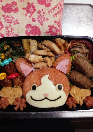 キャラ弁 ジバニャン-レシピのメイン写真
