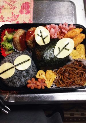 キャラ弁 ハエ-レシピのメイン写真
