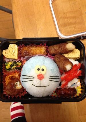 キャラ弁 ドラえもん-レシピのメイン写真