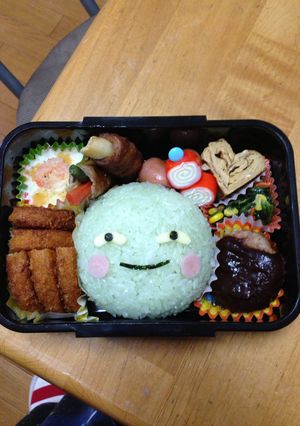 キャラ弁 まりもっこり-レシピのメイン写真