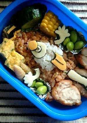 妖怪ウォッチ☆キャラ弁☆から傘お化け-レシピのメイン写真